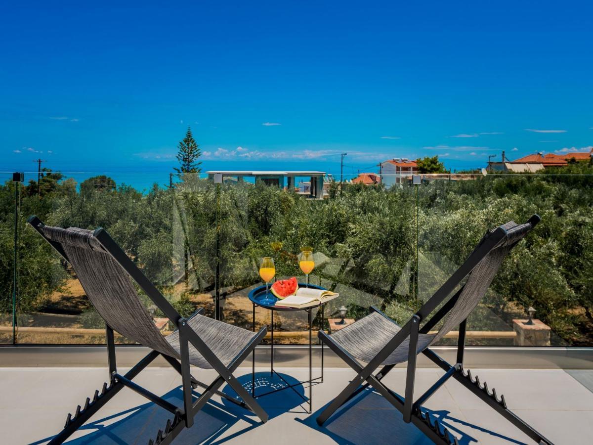Queen Of Zakynthos Luxury Villas أمودي المظهر الخارجي الصورة