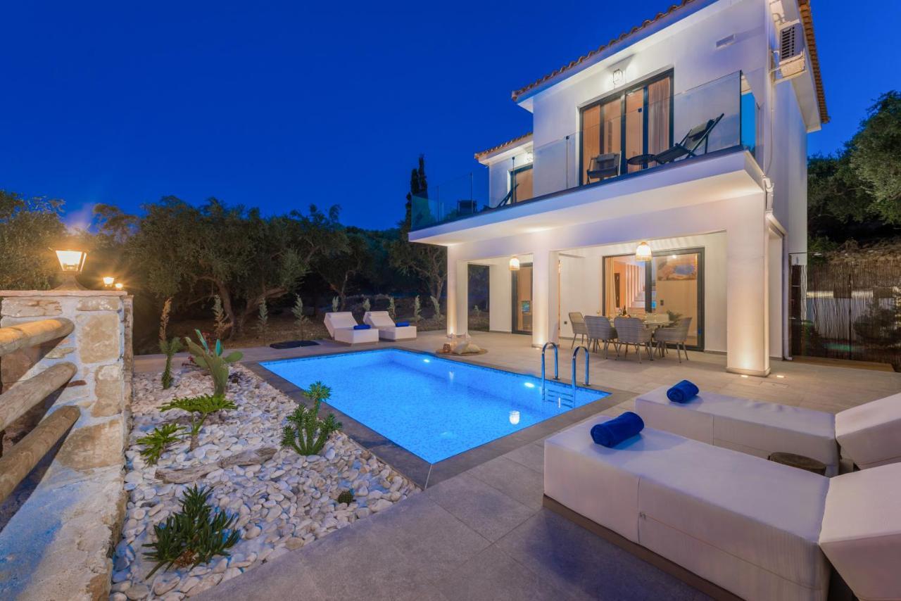 Queen Of Zakynthos Luxury Villas أمودي المظهر الخارجي الصورة