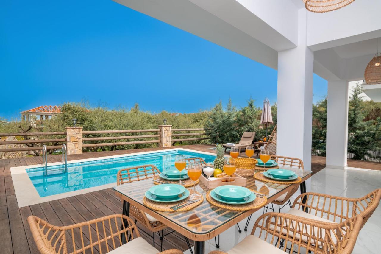 Queen Of Zakynthos Luxury Villas أمودي المظهر الخارجي الصورة