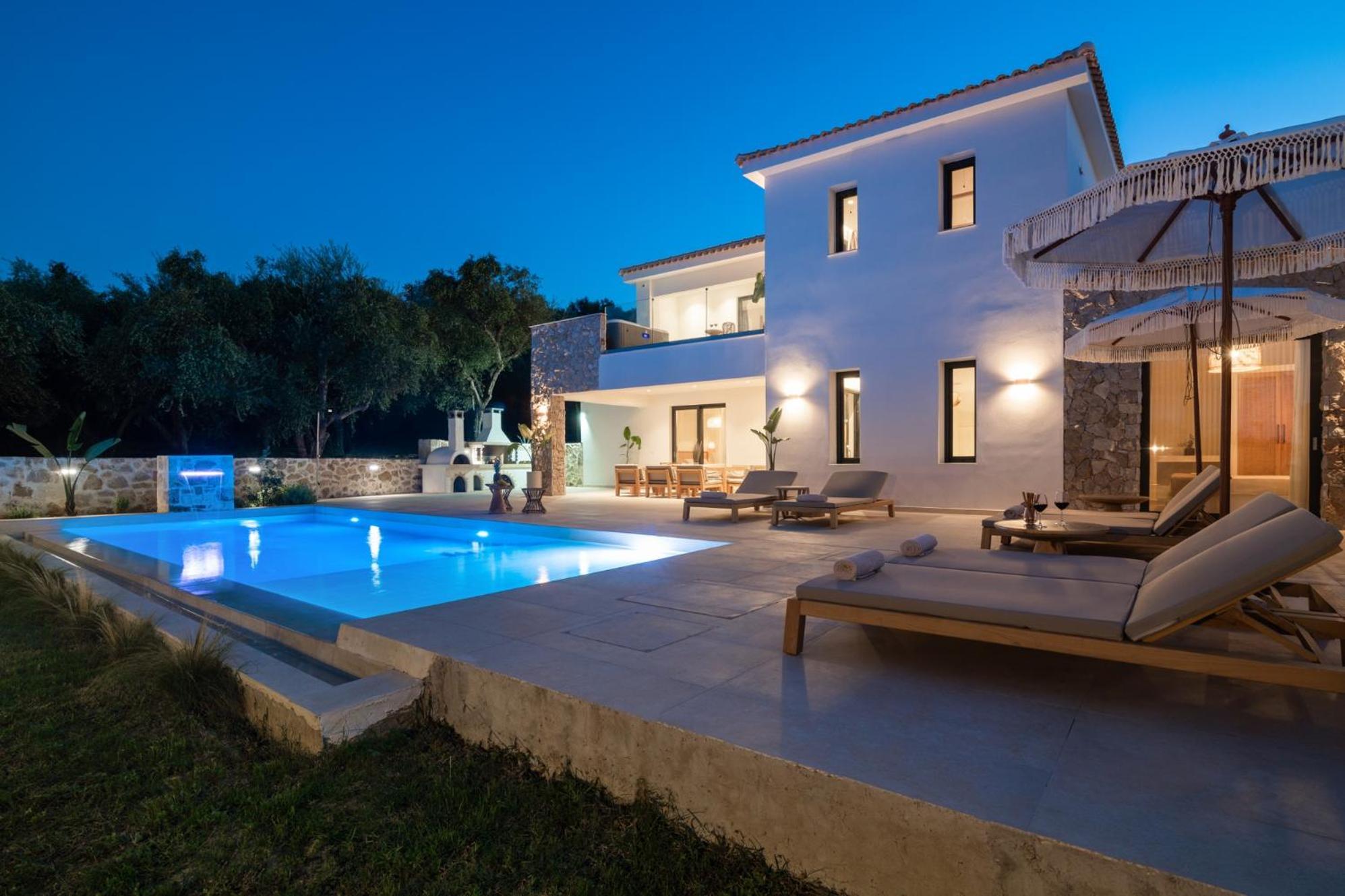Queen Of Zakynthos Luxury Villas أمودي المظهر الخارجي الصورة