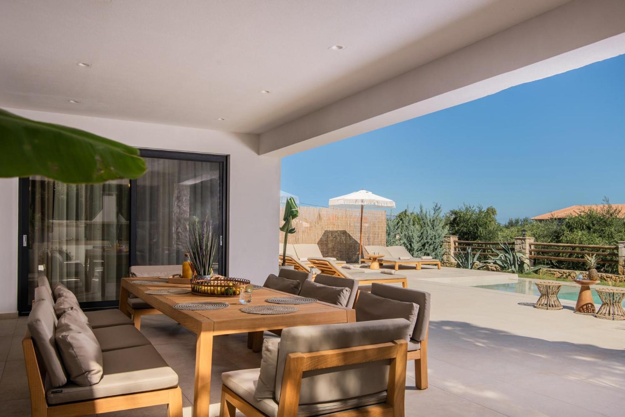 Queen Of Zakynthos Luxury Villas أمودي المظهر الخارجي الصورة