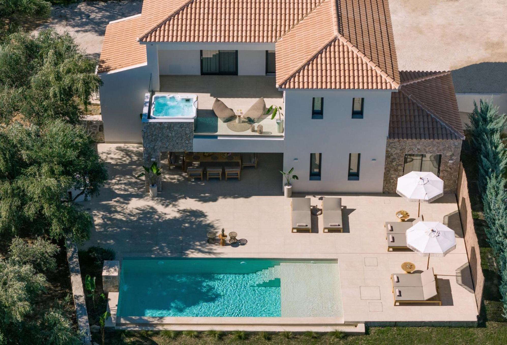 Queen Of Zakynthos Luxury Villas أمودي المظهر الخارجي الصورة
