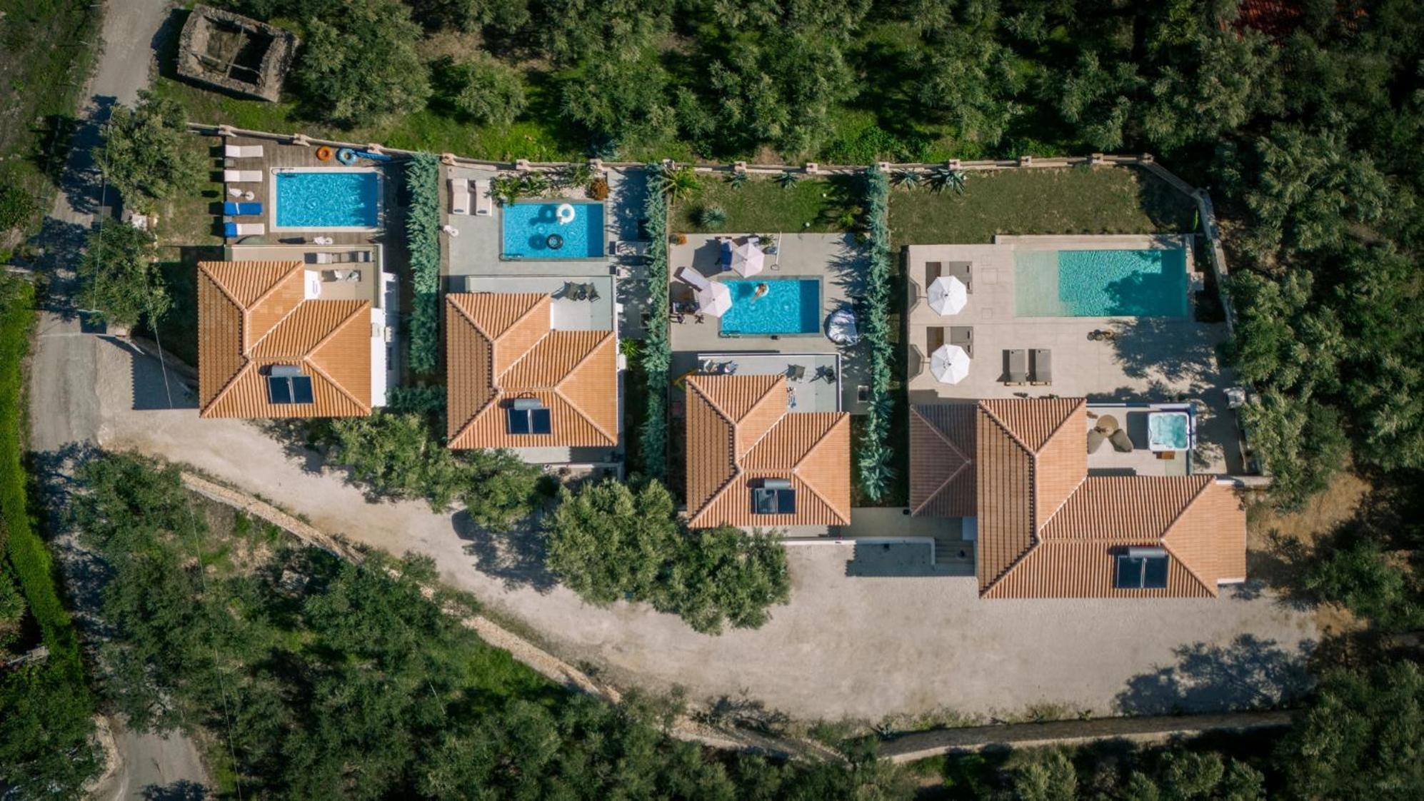 Queen Of Zakynthos Luxury Villas أمودي المظهر الخارجي الصورة