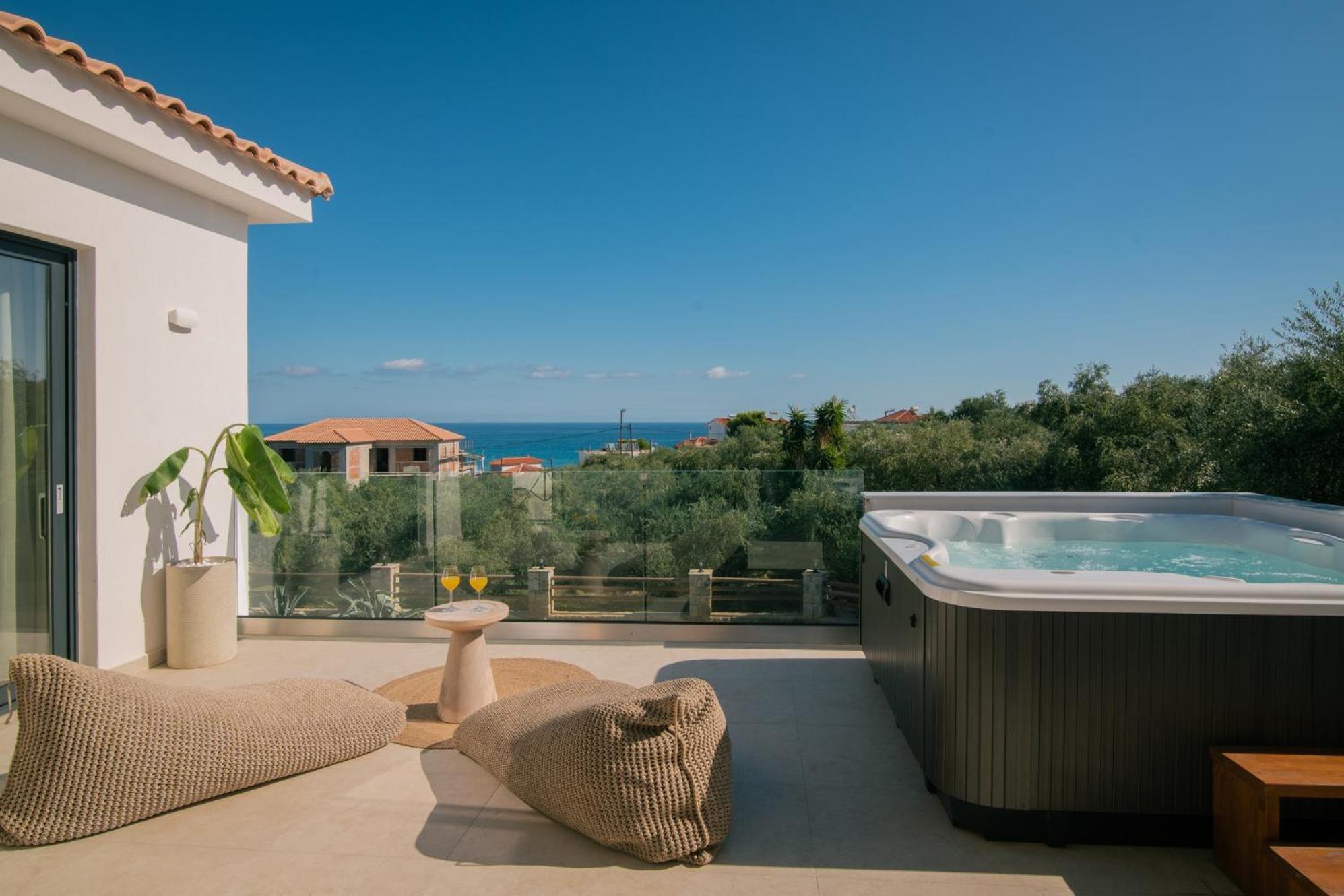 Queen Of Zakynthos Luxury Villas أمودي المظهر الخارجي الصورة